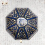 ⁦صندوق القدس للمجوهرات مطعّم بالصدف الأزرق⁩ - الصورة ⁦3⁩