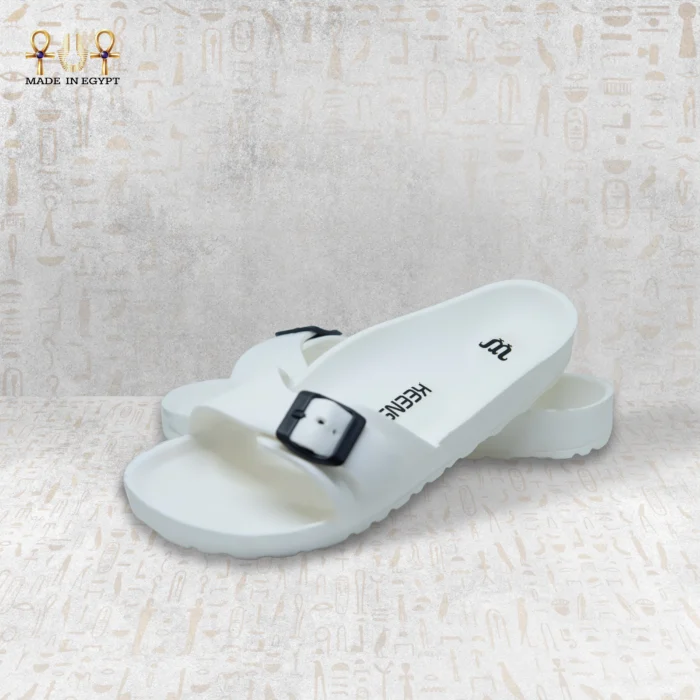 Comfort Foam Buckle Slippers - Image 22