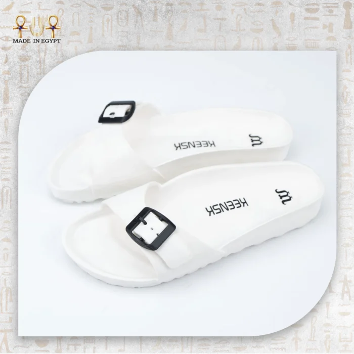 Comfort Foam Buckle Slippers - Image 21