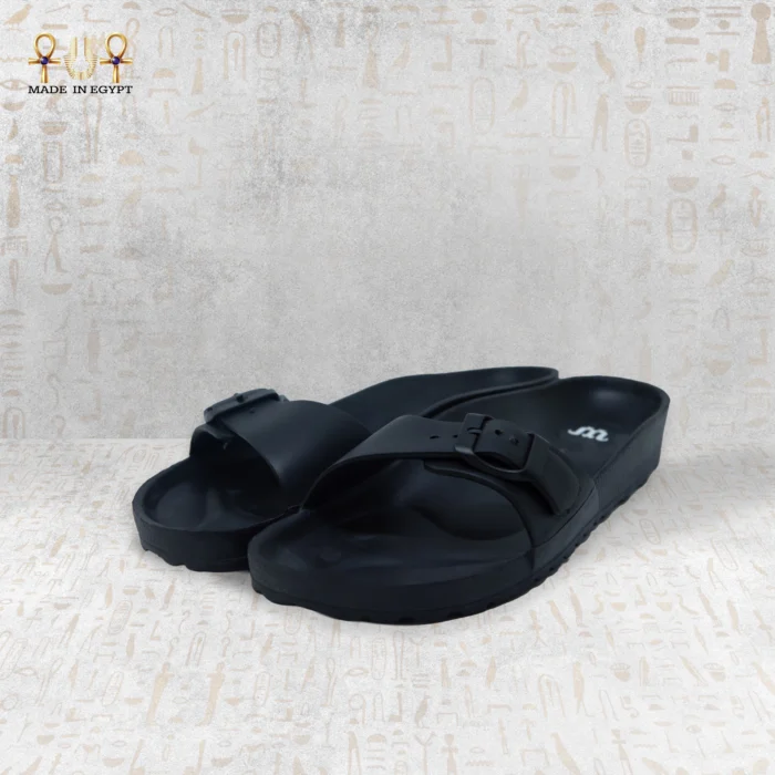 Comfort Foam Buckle Slippers - Image 20