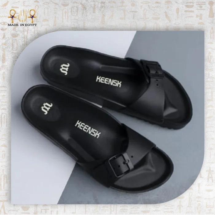 Comfort Foam Buckle Slippers - Image 18