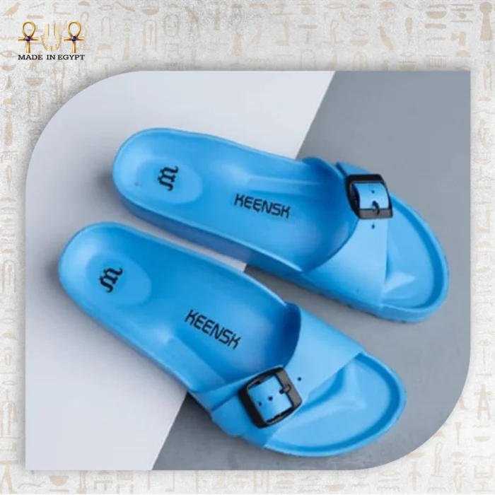 Comfort Foam Buckle Slippers - Image 16