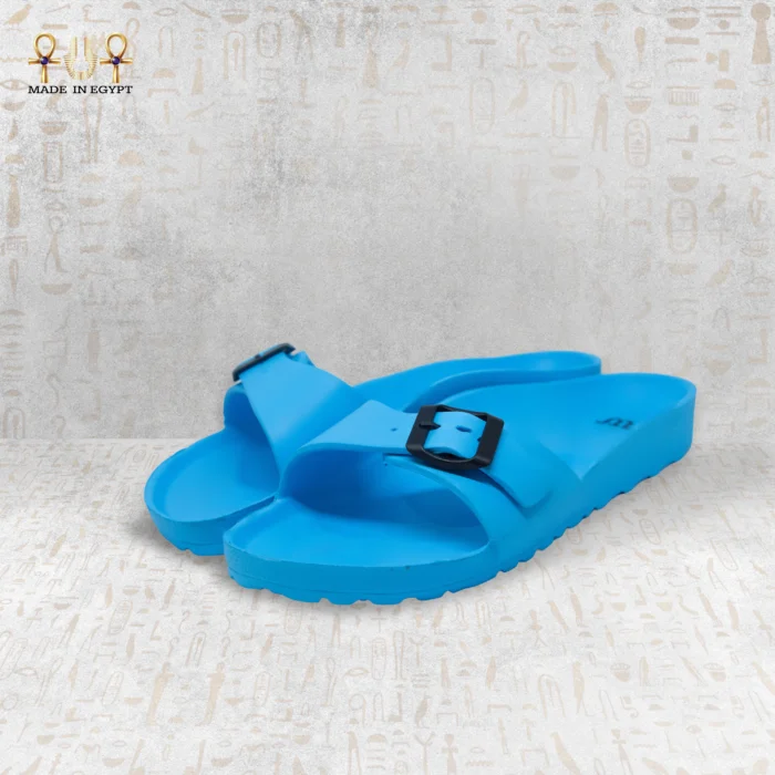 Comfort Foam Buckle Slippers - Image 15