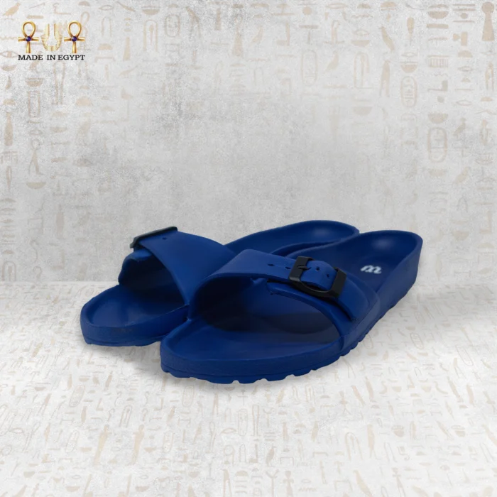 Comfort Foam Buckle Slippers - Image 12