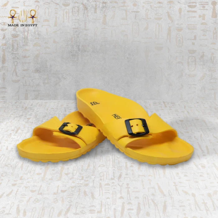Comfort Foam Buckle Slippers - Image 6