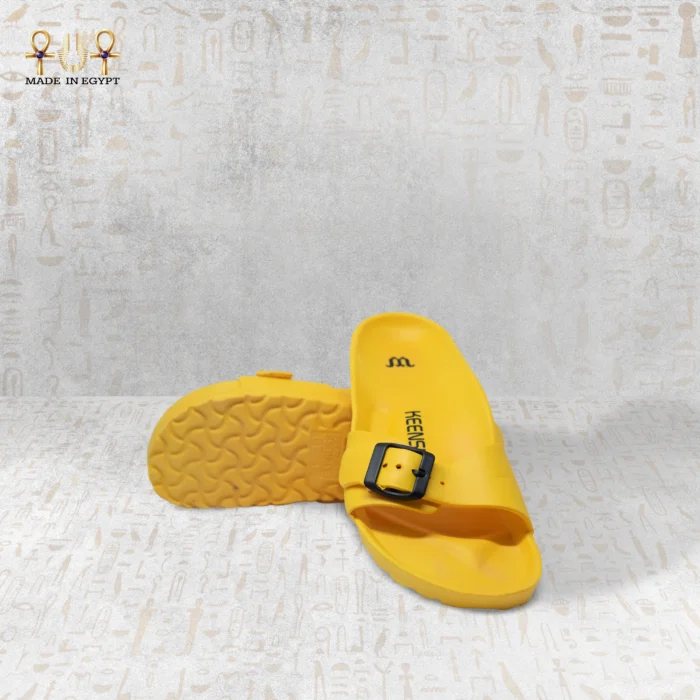 Comfort Foam Buckle Slippers - Image 5