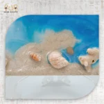 Family Ocean Resin Art Panel - Image 3