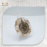 ⁦كوستر "لفظ الجلالة" بحواف كريستالية⁩ - الصورة ⁦2⁩