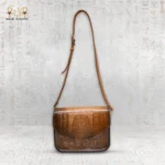 Pharaonic Engraved Leather Bag - Image 2