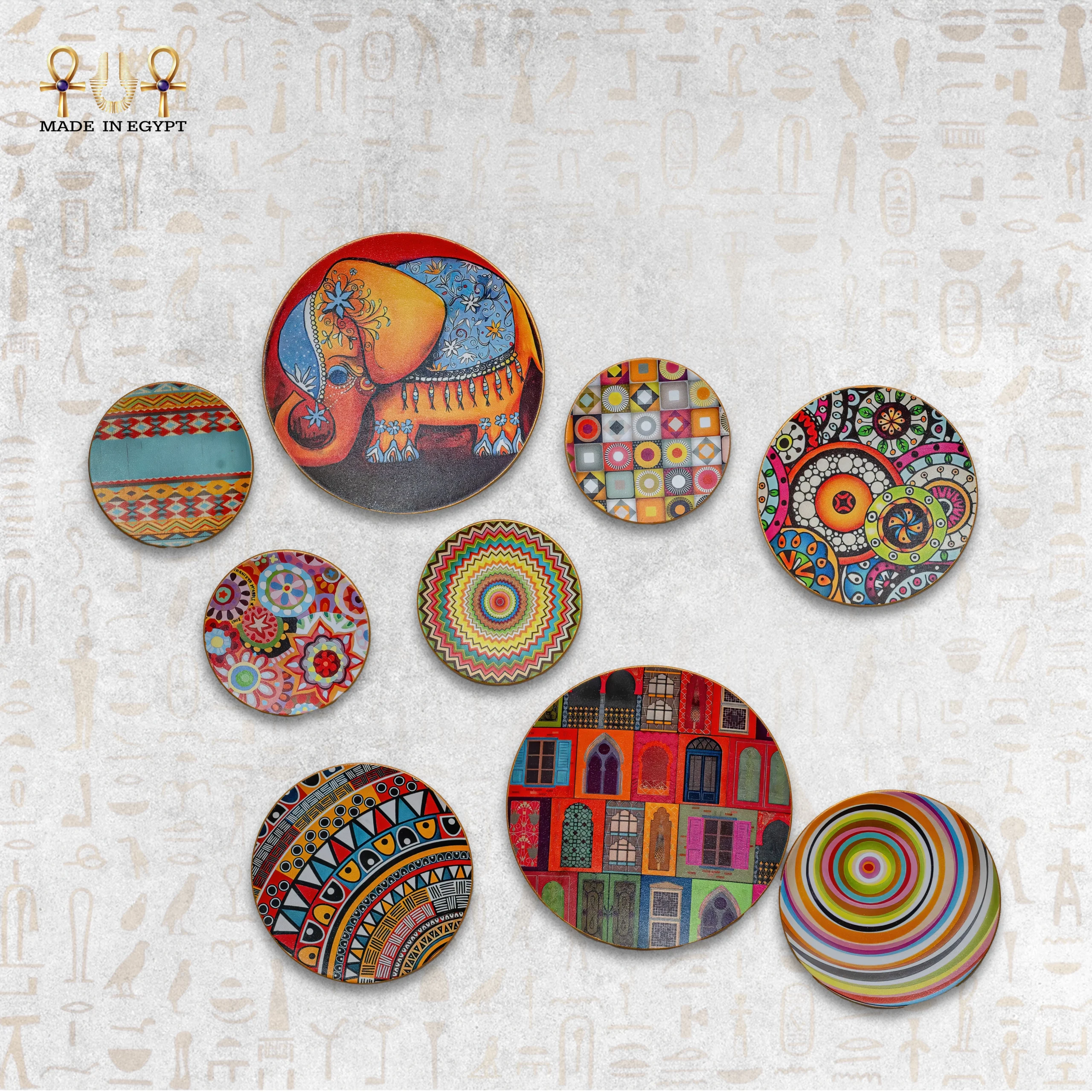 @4D Elephant Art Collection