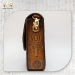 Pharaonic Engraved Leather Bag - Image 8