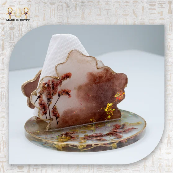 @53B Autumn Glow Tissue Holder حامل مناديل لمعة الخريف - الصورة 1