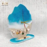 Sea Shore Resin Clock - Image 2