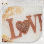 LOVE Resin Decorative Plate - Image 3