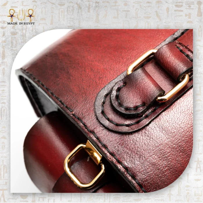 Royal Vintage Leather Bag - Image 4