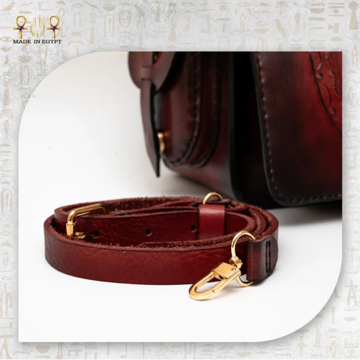 Royal Vintage Leather Bag - Image 3