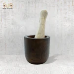 Natural Roots Wooden Mortar