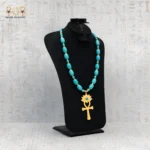 ⁦قلادة زهرة الحياة الفرعونية⁩ - الصورة ⁦3⁩