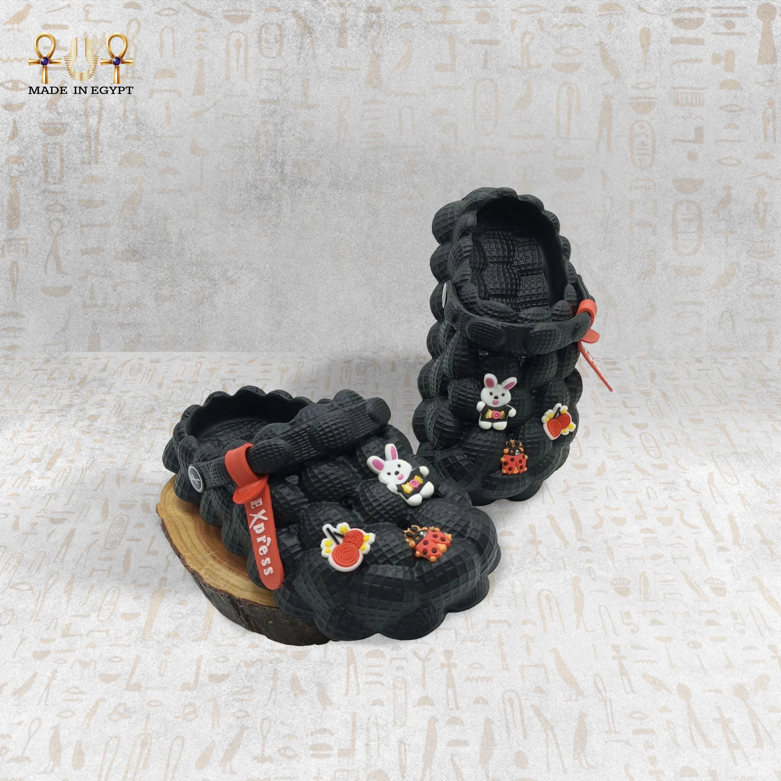 @6E Kids Bubble Foam Slippers