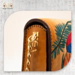 Rawaya Artistic Leather Handbag - Image 3