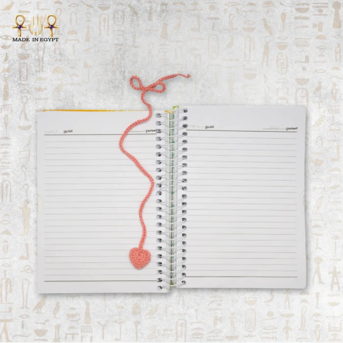 فاصل قلب كروشيه هاند ميد - Image 1