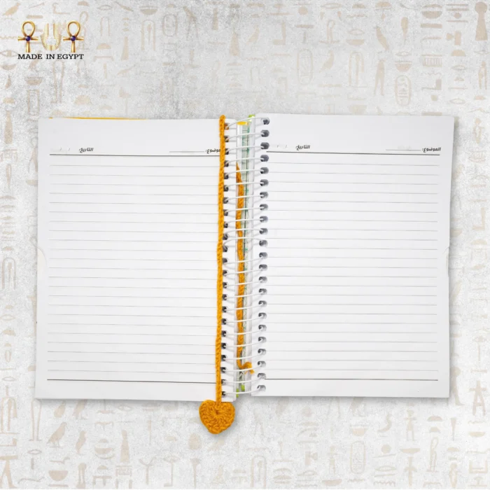 فاصل قلب كروشيه هاند ميد - Image 6