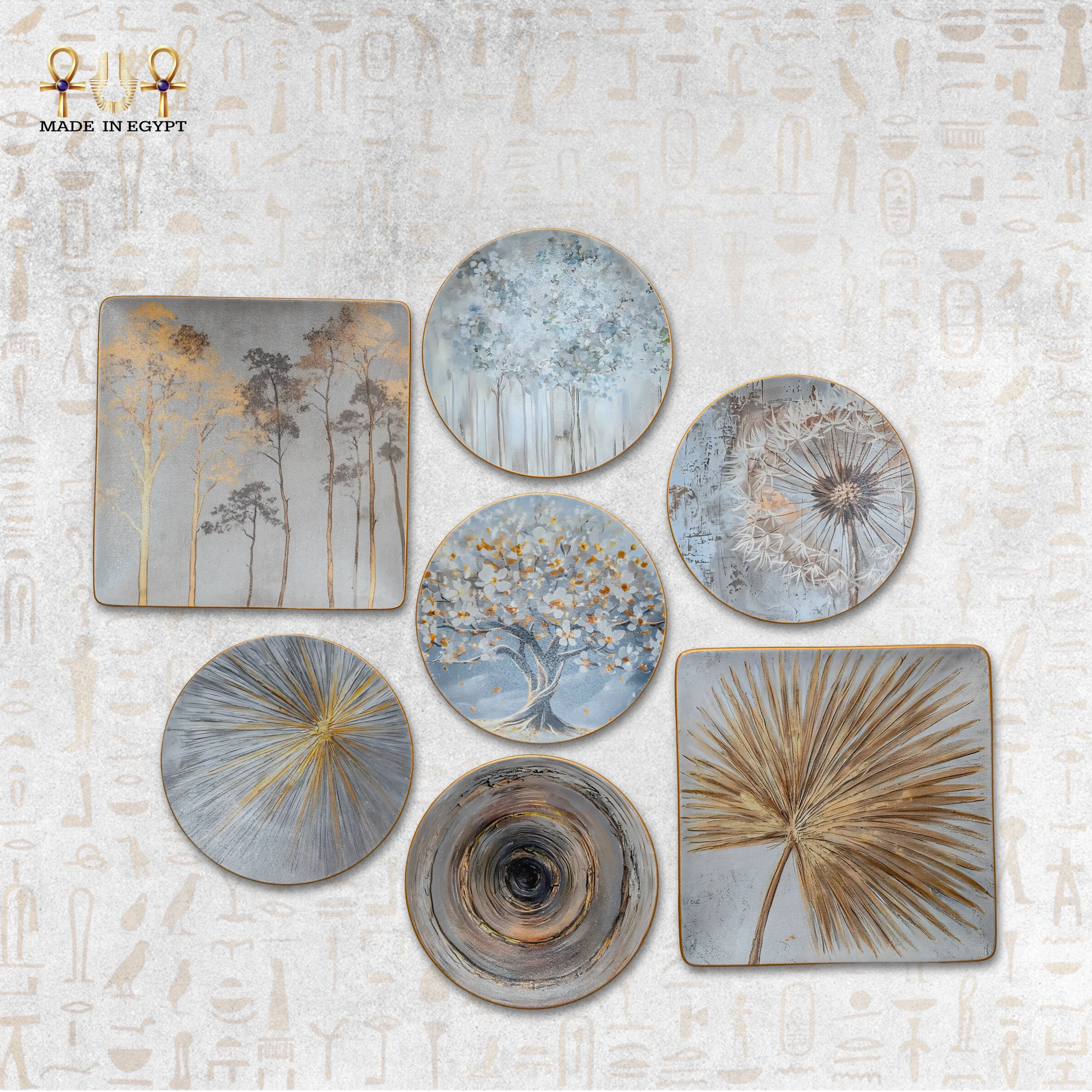 @8C Gold Trees Collection