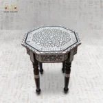 Arabesque Mother of Pearl Inlaid Table - Image 2
