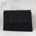 Black Elegance Pearl Clutch