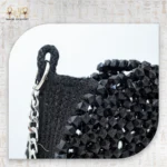 Black Pearl Circle Bag - Image 5