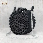 Black Pearl Circle Bag - Image 2