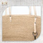 Classic Beige Cordon Tote - Image 4