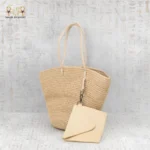 Classic Beige Cordon Tote - Image 2