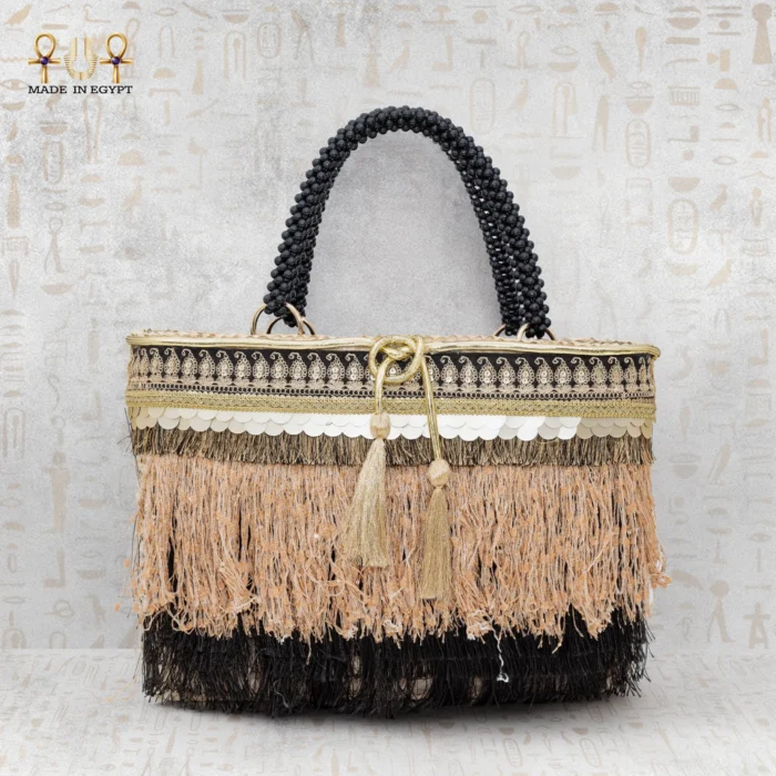 Indian Charm Fringe Tote - Image 1