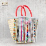 Indian Sparkle Woven Tote - Image 2