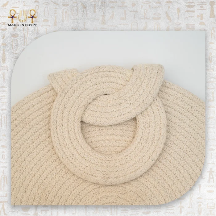 Infinity Off-White Cord Clutch - Image 2