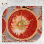 ⁦Crimson Pulse Clock⁩ - الصورة ⁦2⁩