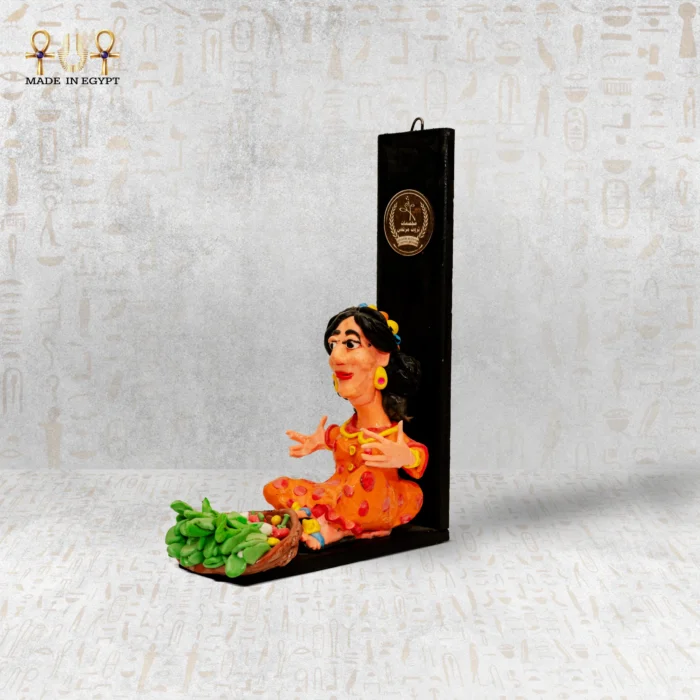 Vegetable Seller Figurine - Image 2