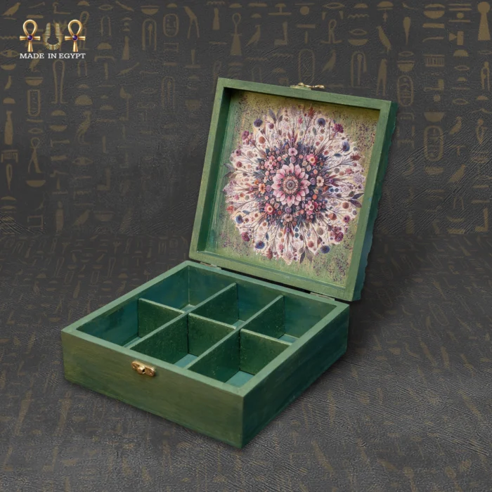 Royal Carved Jewelry Box - Image 5