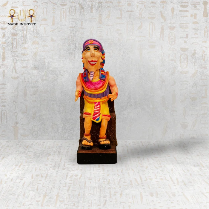 Seated Pharaoh Figurine - Image 1