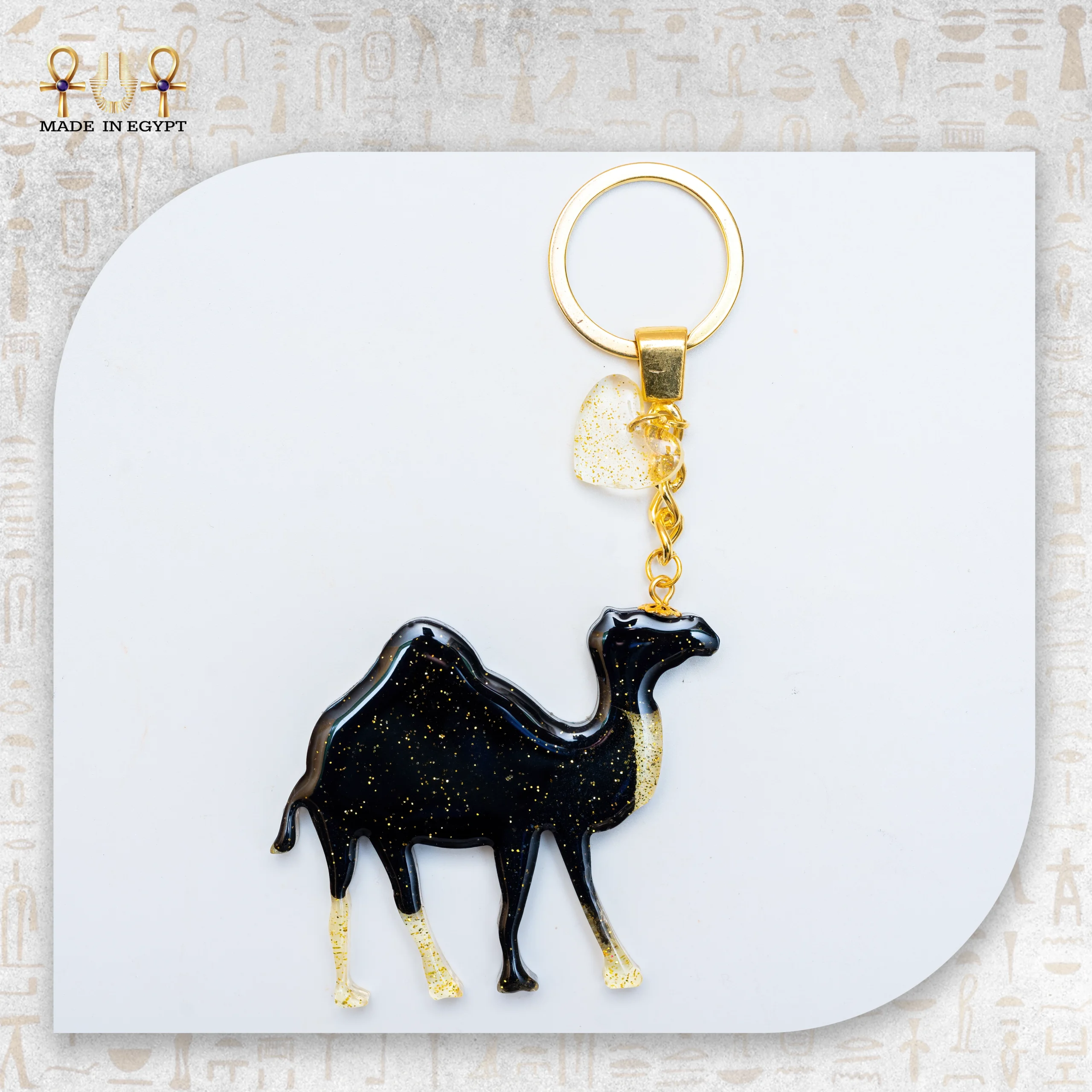 @16B Desert Camel Keychain Desert Camel Keychain - Image 1