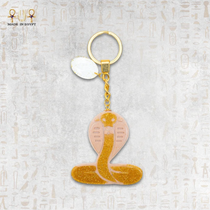 Pharaohs’ Cobra Keychain - Image 1