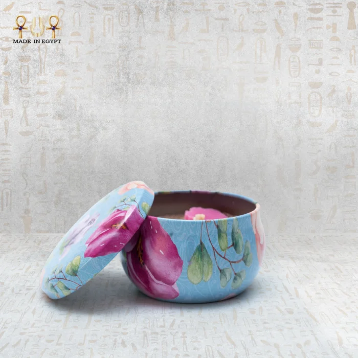 Floral Mandala Candle - Image 1