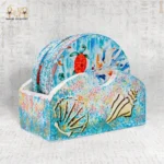 Summer Sea Round Coasters Set