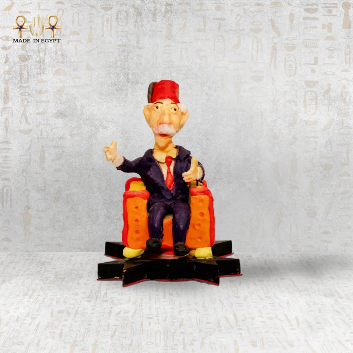 The Red Fez Gentleman Figurine - Image 1