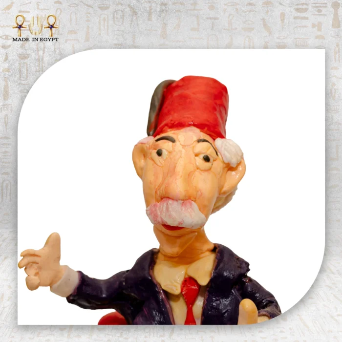 The Red Fez Gentleman Figurine - Image 3