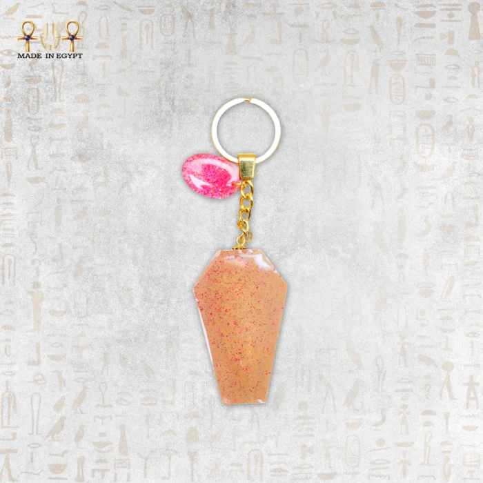 Rose Coffin Keychain - Image 1