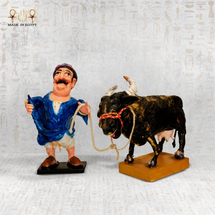 The Cow & The Butcher Figurine - Image 1