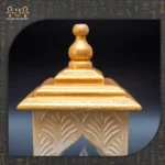 Golden Nights Wooden Lantern - Image 2