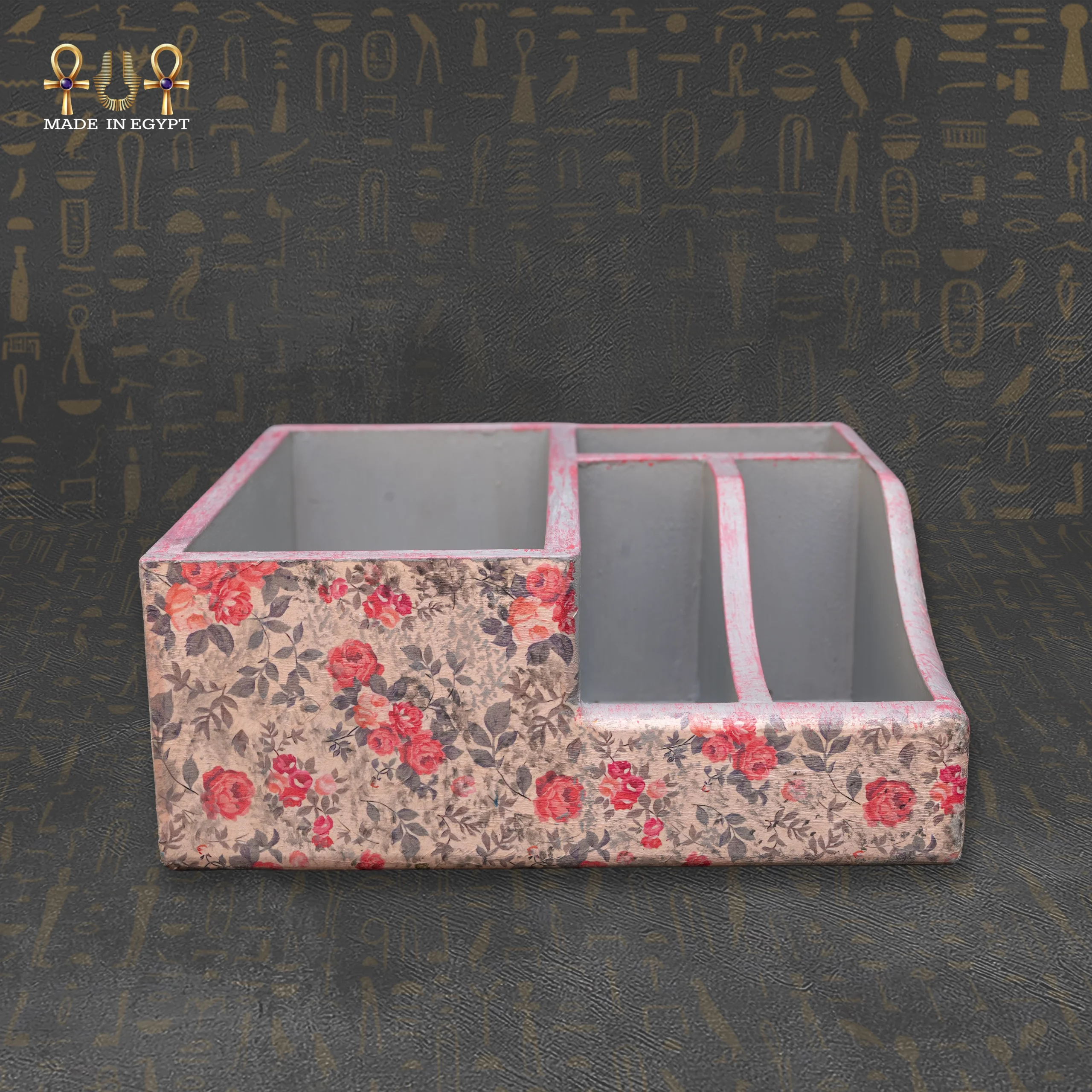 @29cFloral Beige & Dusty Rose Floral Beige & Dusty Rose - Image 1